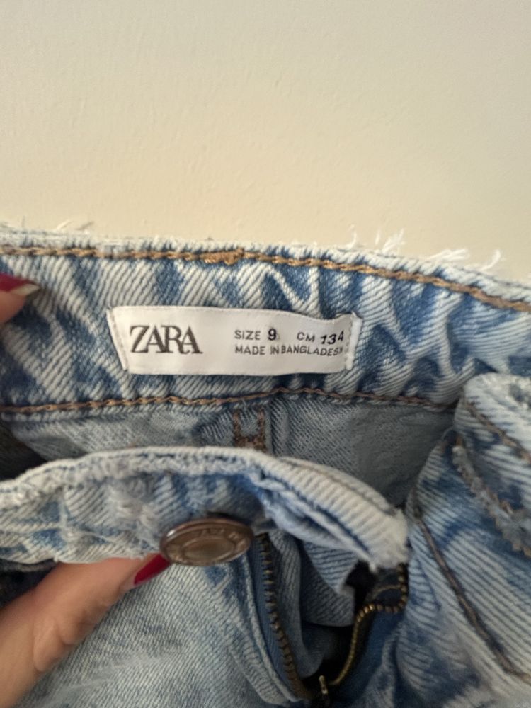 Блуза Replay и дънки Zara