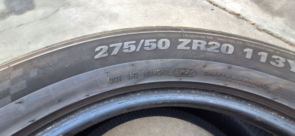 275 50 20 KUMHO Ecsta P71 DOT 48/24 летни