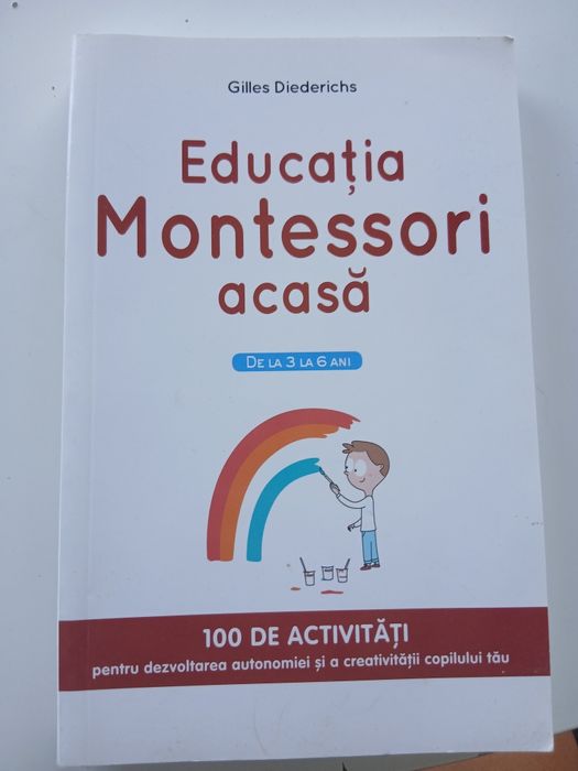 Vând cartea "Educația Montessori acasa"