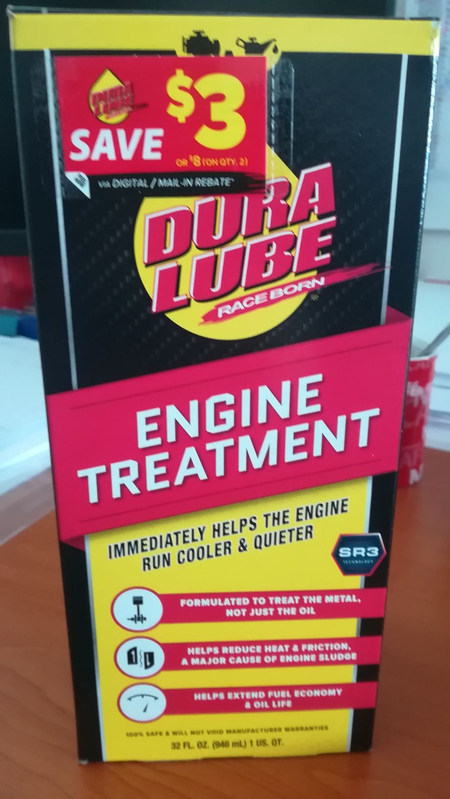 Duralube Dura Lube tratament motor Benzina + Diesel 946ml