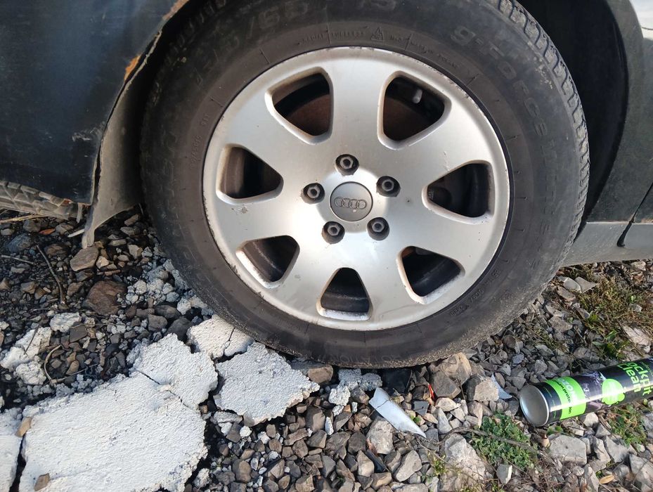 Джанти с зимни гуми 5x112x15