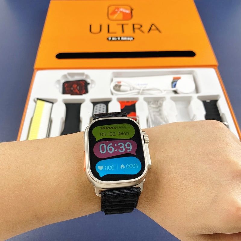 ULTRA 9 FENDIOR 49mm СМАРТ ЧАСОВНИК със 7+1 аксесоара