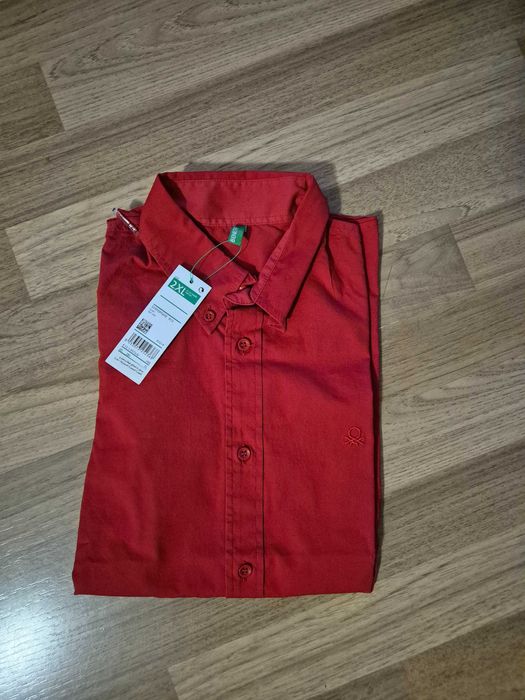 Риза с къс ръкав Beneton