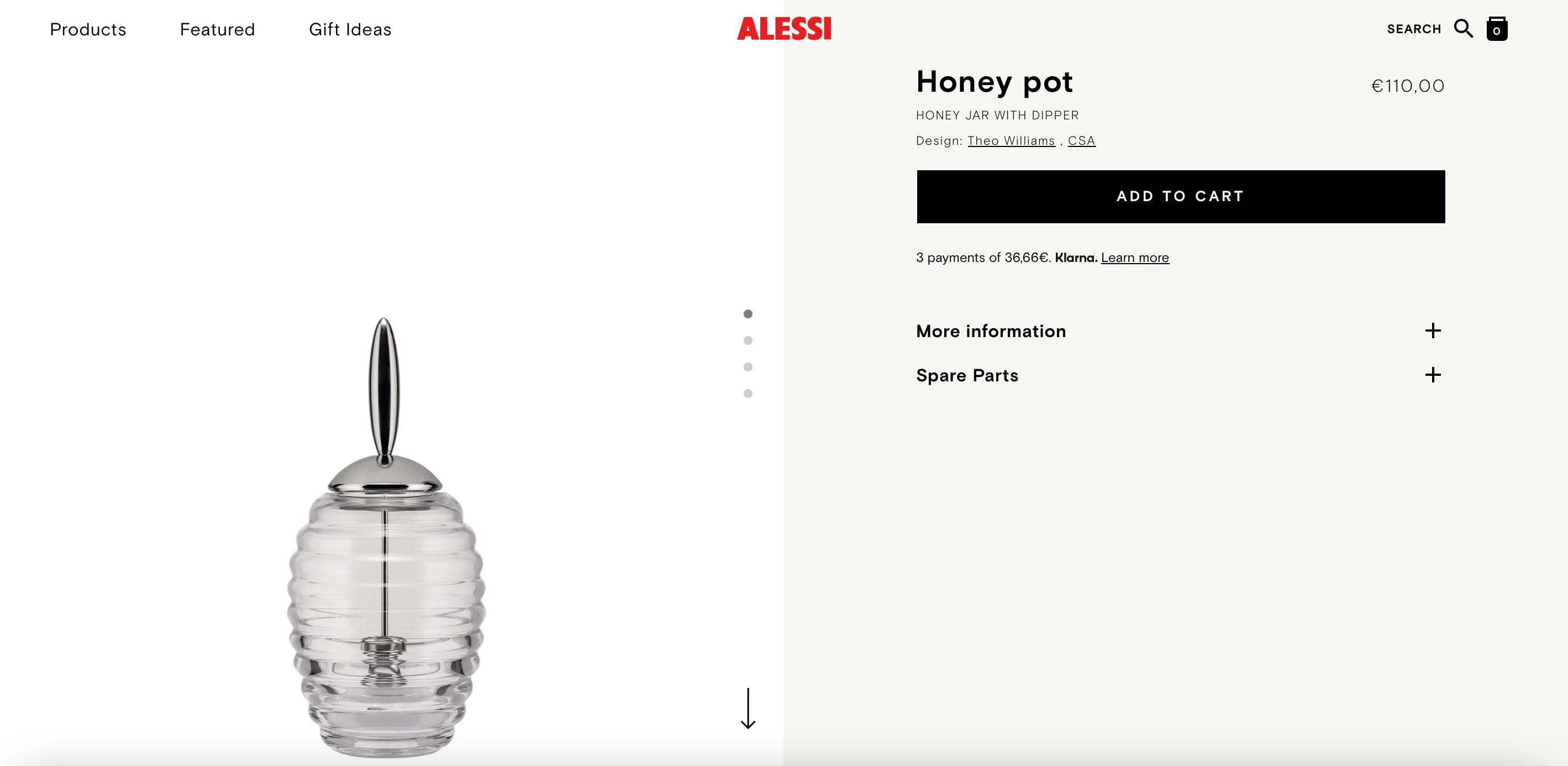 Alessi Honey Pot si MGSal