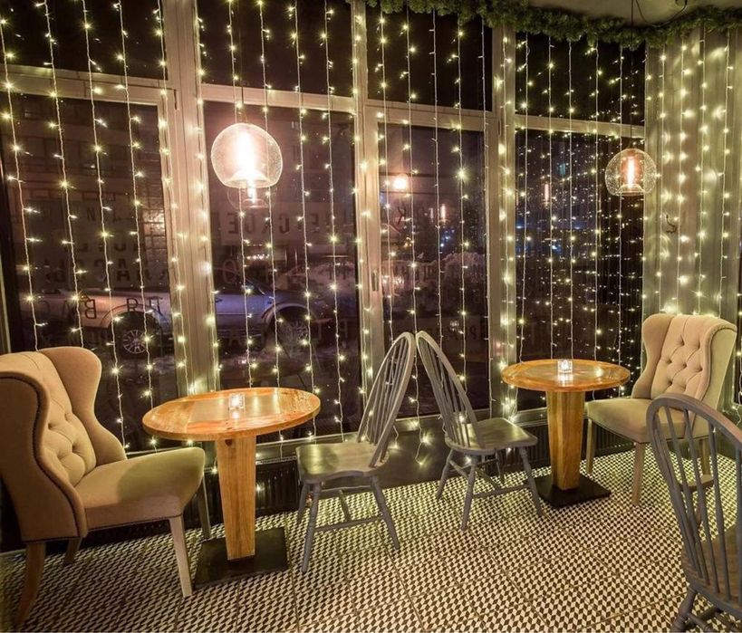 Гирлянды уличное освещение