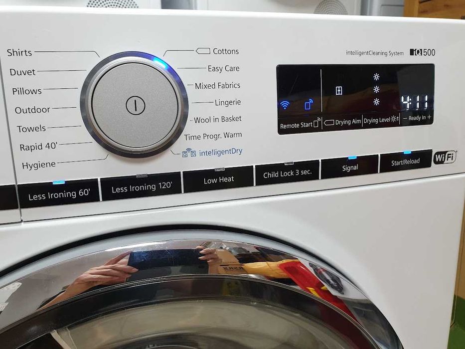 Wi-Fi 9 кг Сушилня Siemens - Bosch Термопомпа 12м Гаранция Сименс