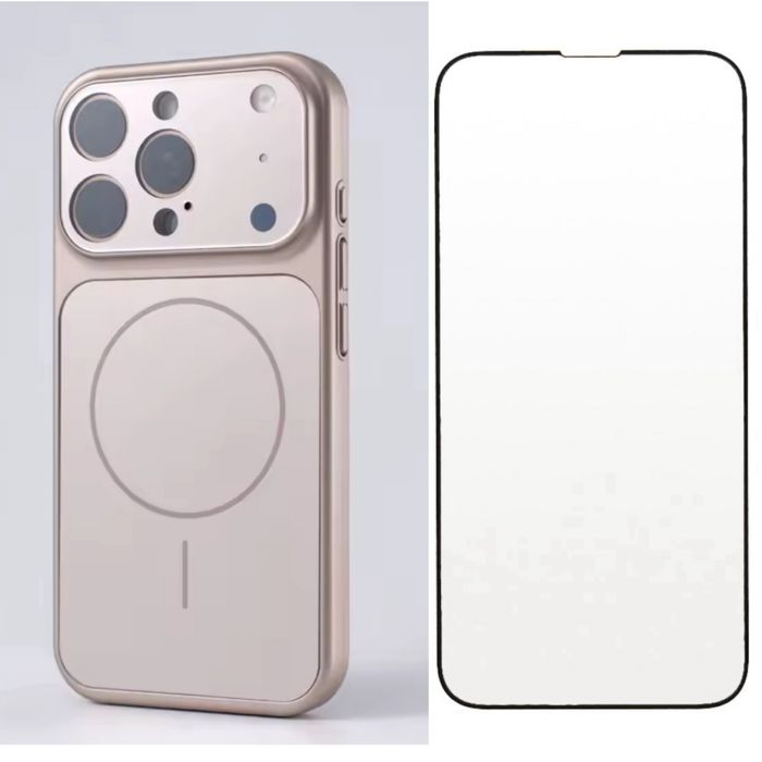 Husa MagsLens si Folie Sticla Clara - Iphone 17/17 PRO/17 PRO MAX/AIR