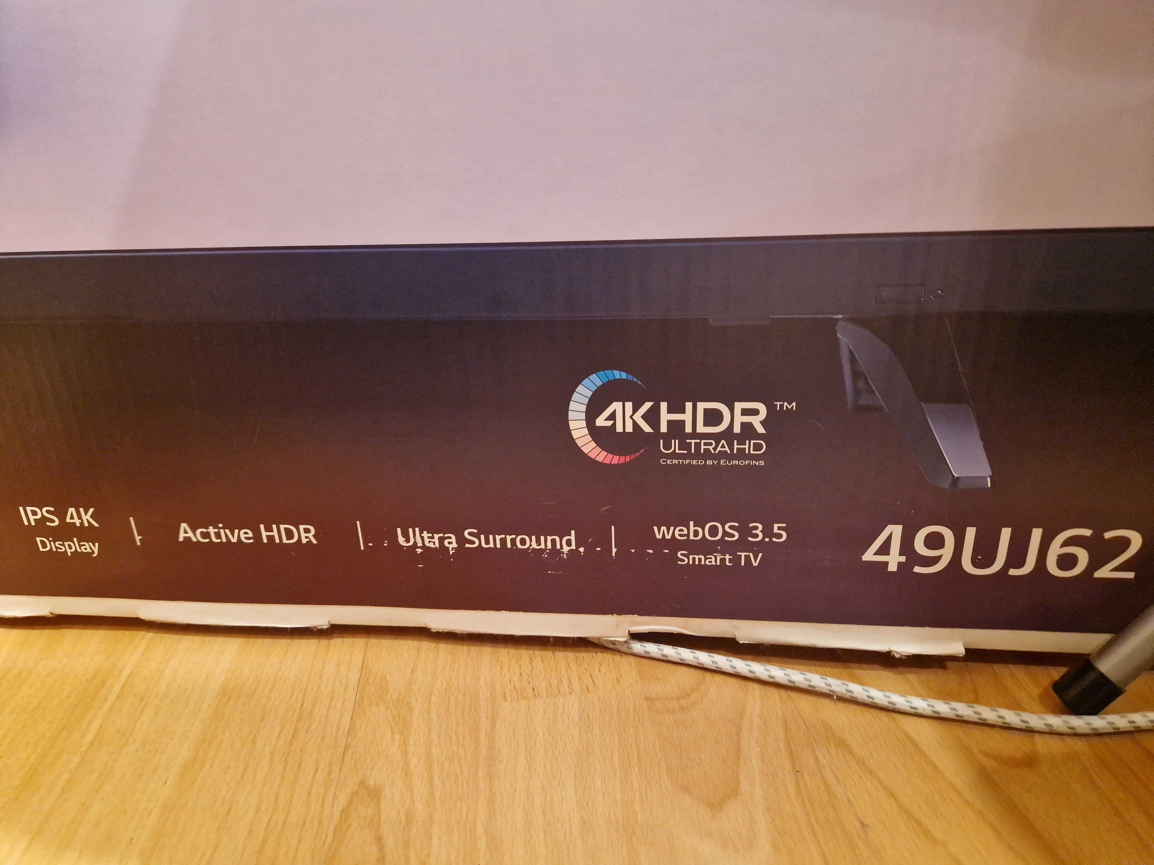 Smart TV LG 4K HDR Ultra HD, diagonala 123 cm, display spart