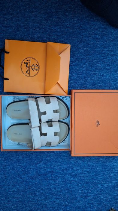 Sandale hermes cu cutie