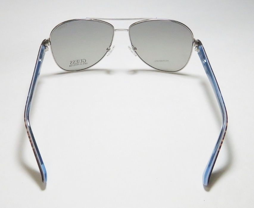 Ochelari de soare Guess Silver Multi Print Aviator