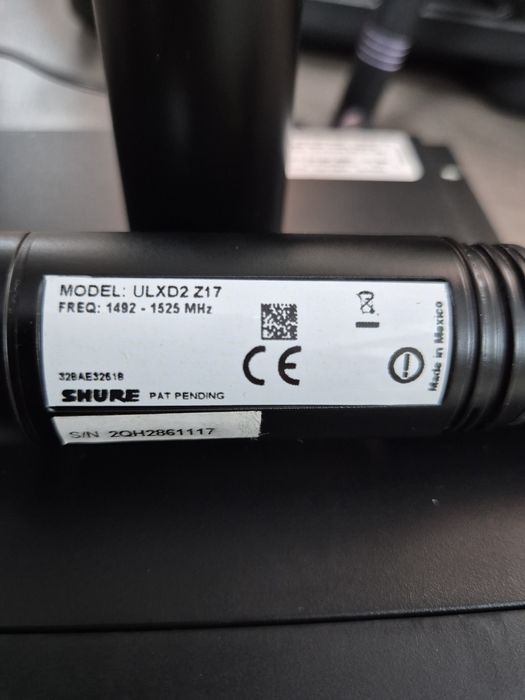 Shure ULXD Z17 Original cu Beta 87