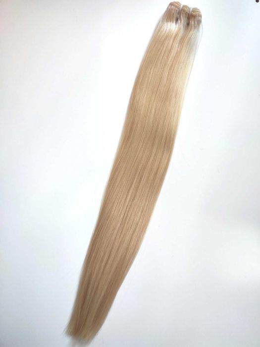 100% естествена/виетнамска коса за удължаване/екстеншъни, 55/60см