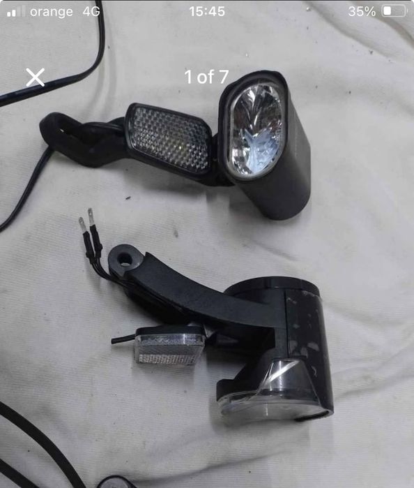 Far bicicleta electrica pe SMD/LED