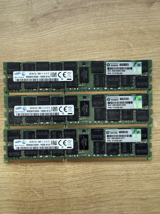 Memorii server 16 gb ram ddr3L