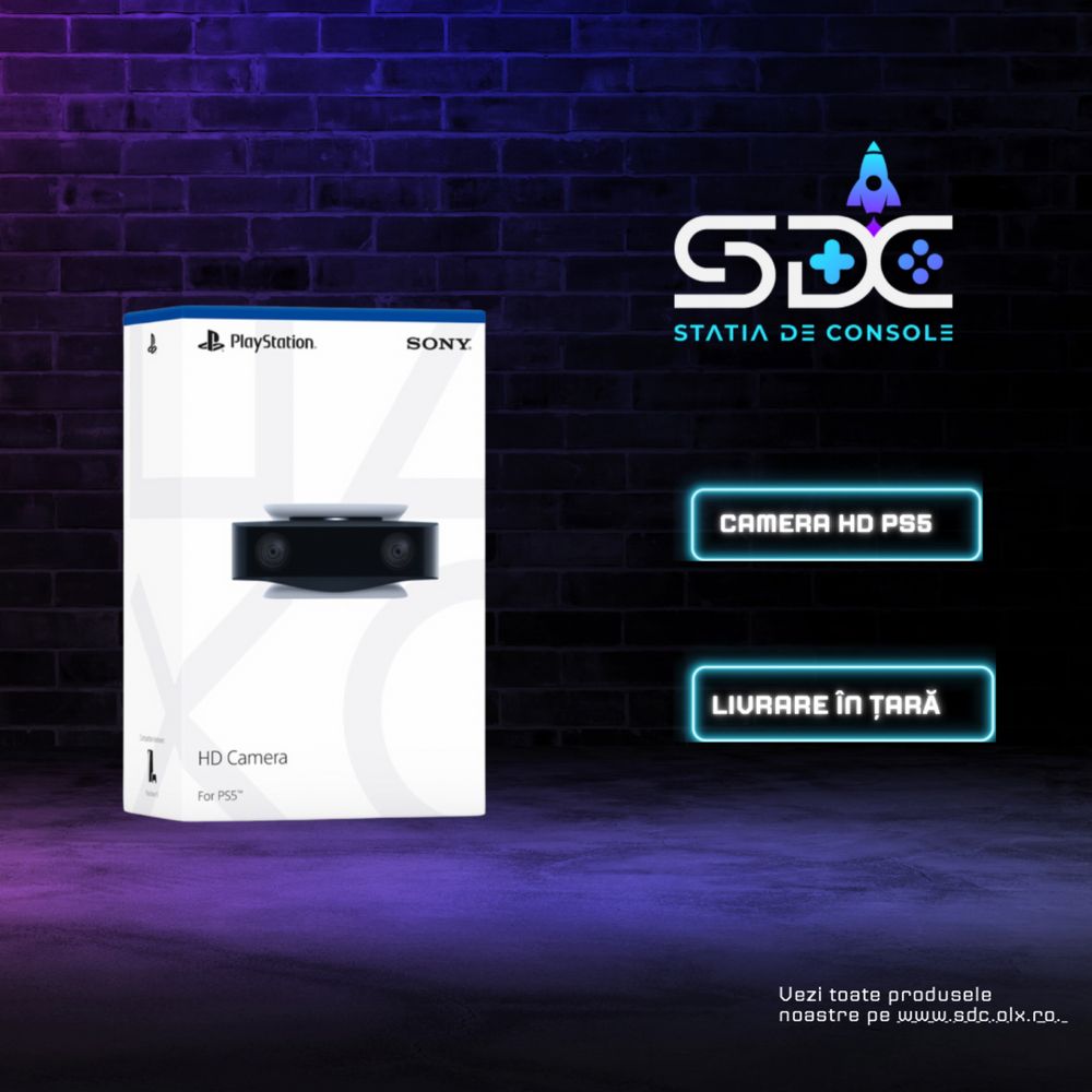SIGILATA Camera PS5 HD (Playstation 5) NOU | SDC Statia De Console