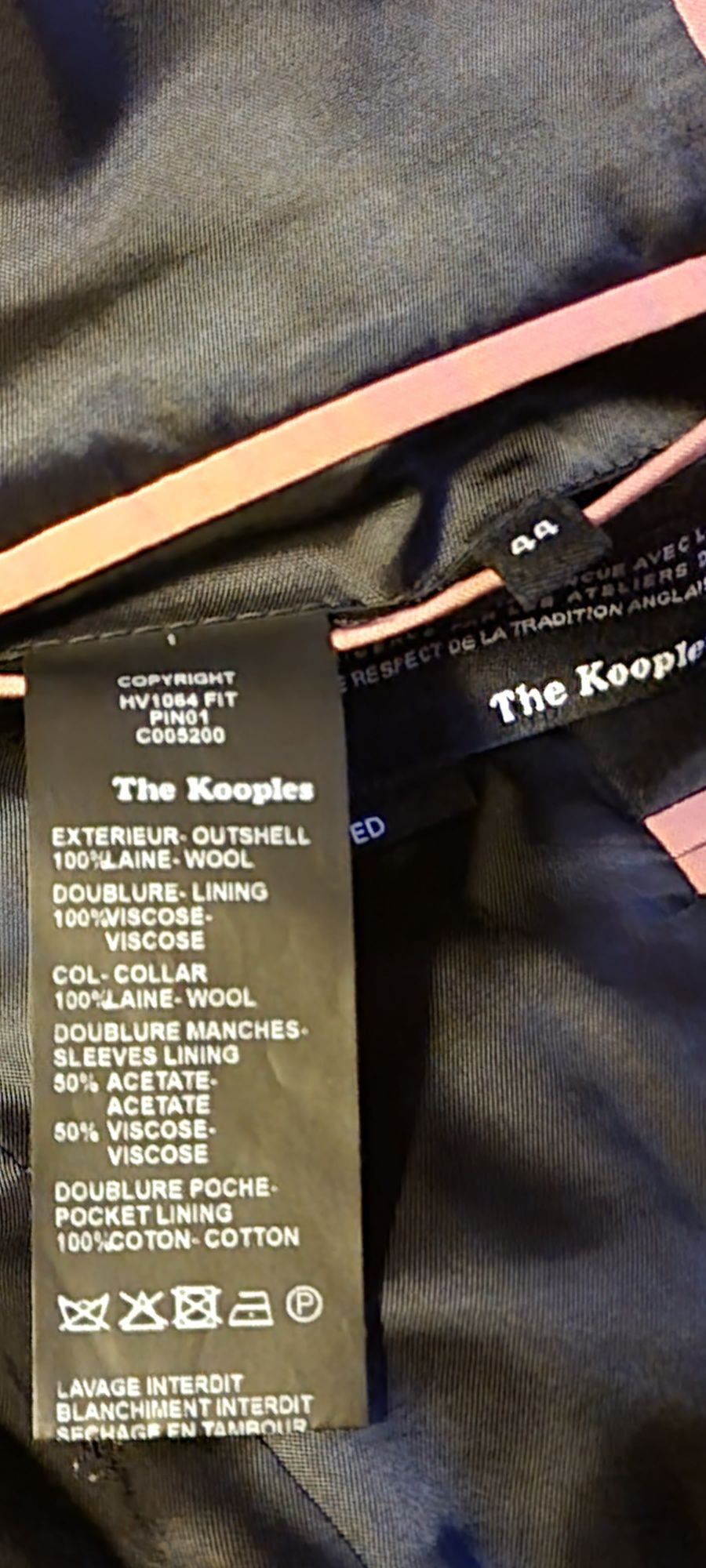 Vând costum bărbați The Kooples