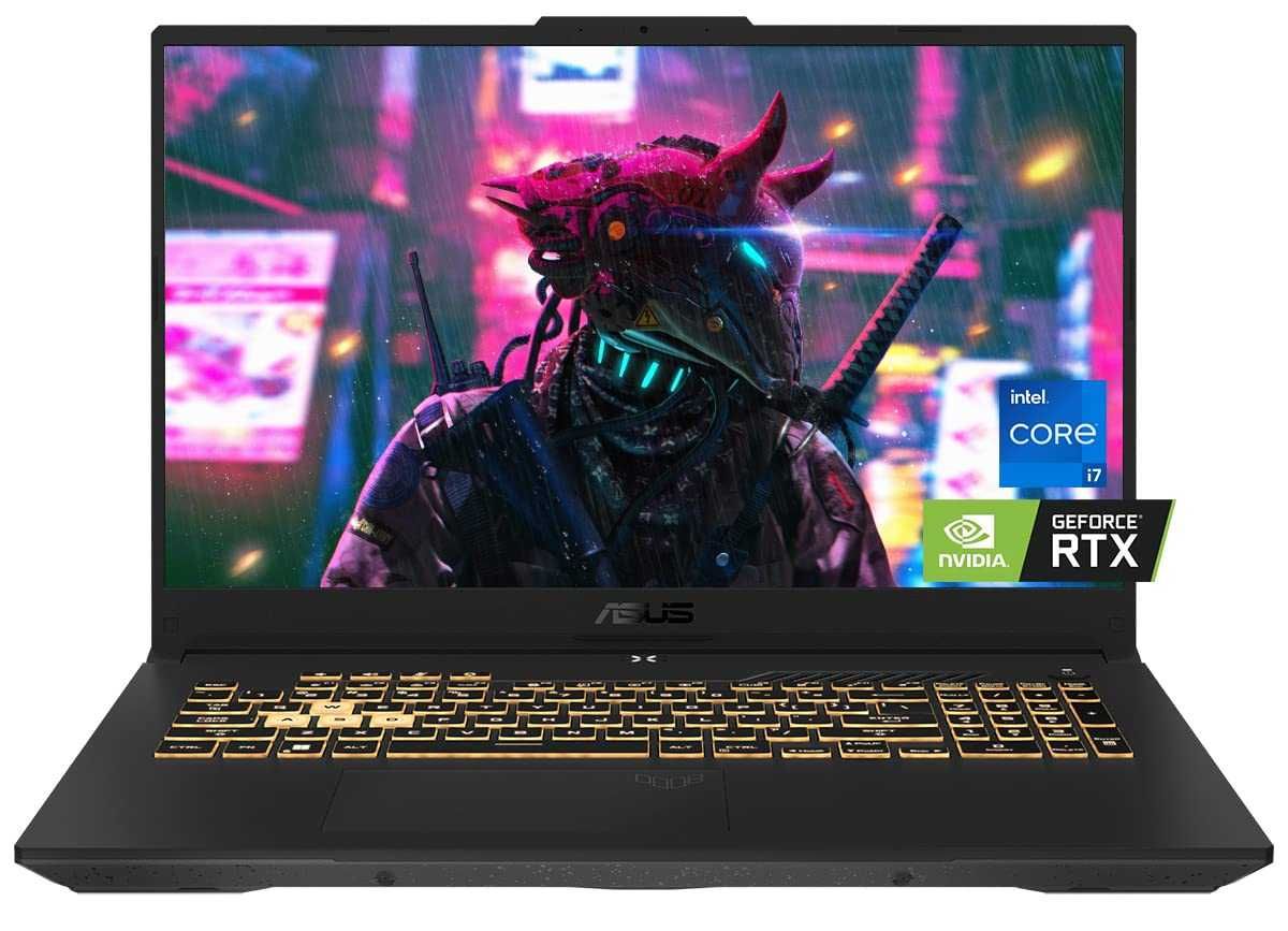 Ноутбук ASUS TUF Gaming F17 Core i7-12700H/8Gb/512Gb/RTX3050Ti/17.3"