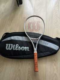 Racheta tenis Wilson Burn 100LS V2 RG+ geanta Wilson (ca noi)