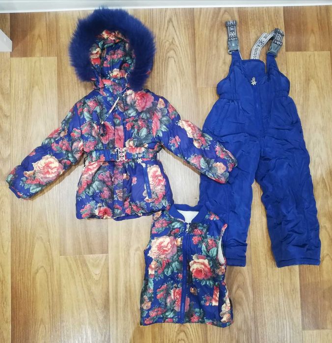 Зимний детский костюм