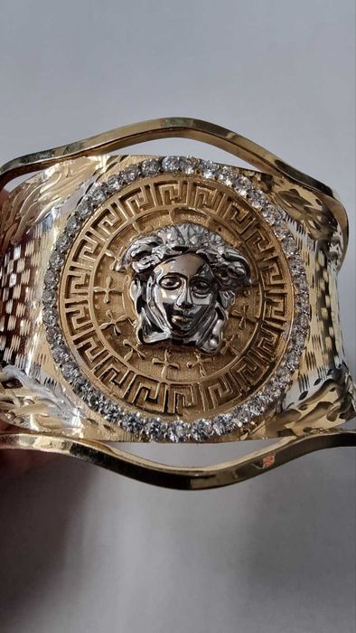 ***УНИКАТ Златна гривна VERSACE 21,54ГР. 14К***