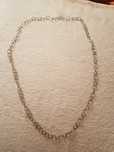 Lant dama argint masiv,foarte lung 88 cm,se poate purta dublu