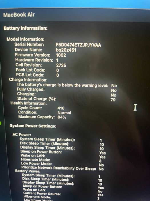 MacBook Air M1 8/256 full karobka