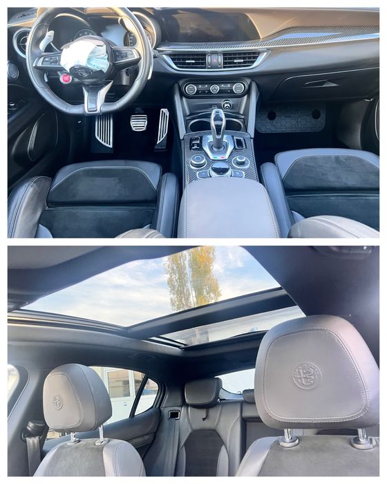 Alfa Romeo Quadrifoglio 2021 avariat.