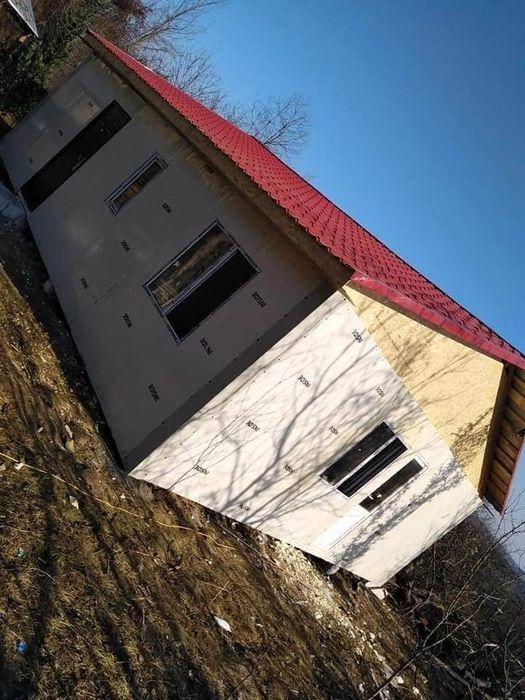 Vand container modular tip casa de locuit din structura metalica învel