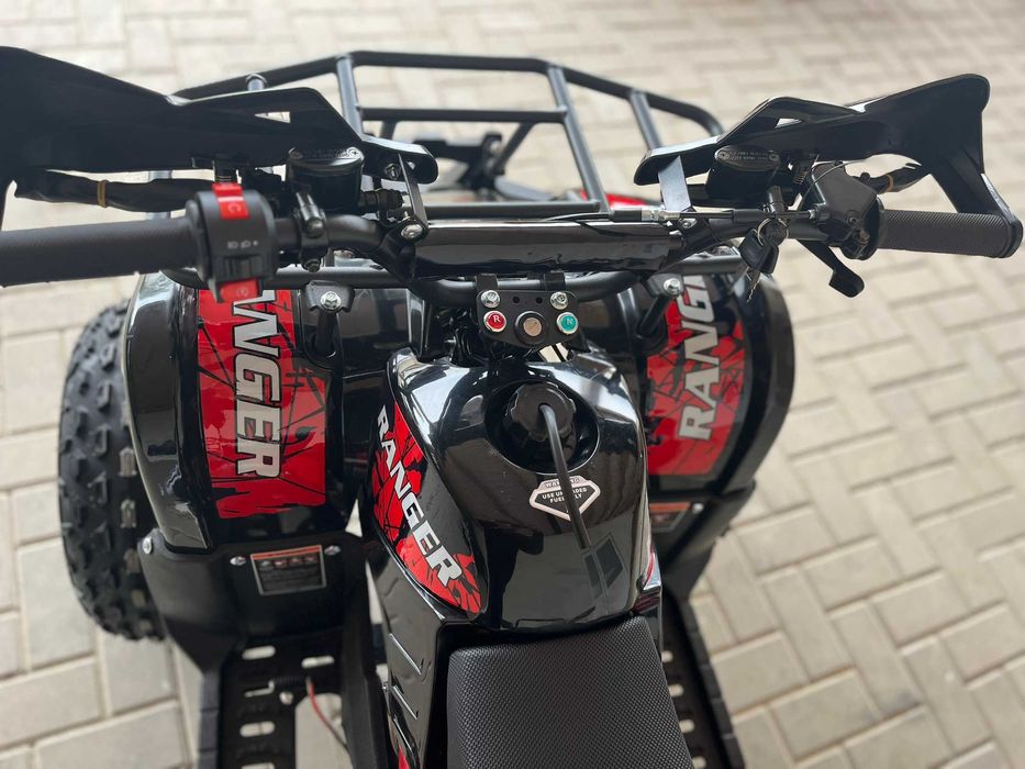 Atv 125cc Ranger 8" Racing 4T Benzina automat negru