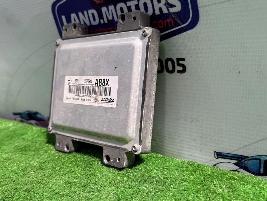 CALCULATOR MOTOR ECU OPEL CORSA E 2015 1.4 TURBO BENZINA COD OEM 12670942 12668866 2012-2019