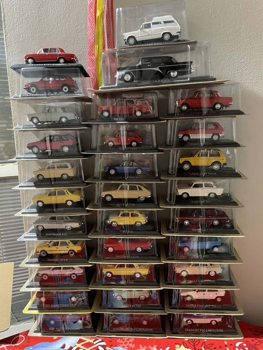 Колекция легендарните автомобили deagostini 1:43