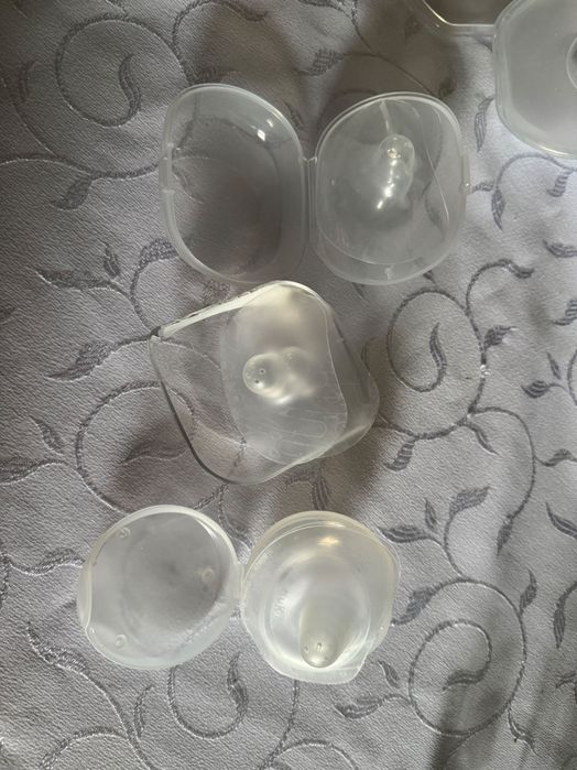 set cupe colectare lapte sân + apărătoare sân