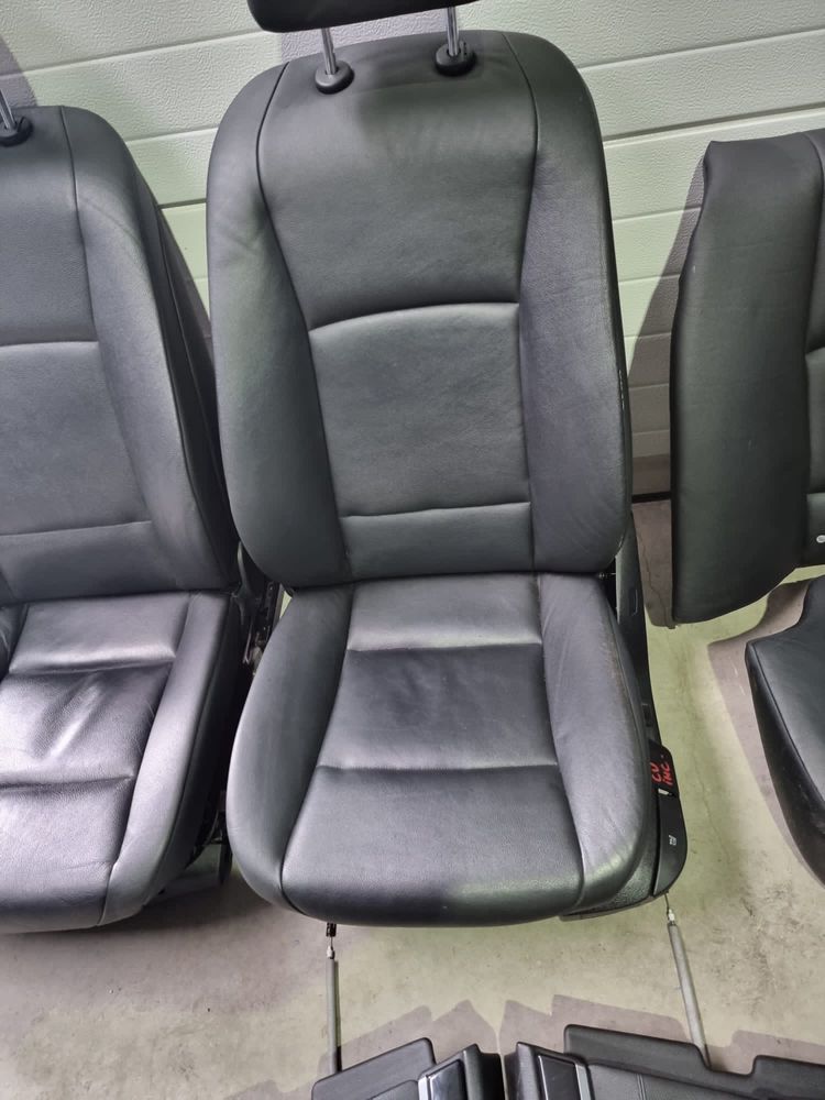 Interior piele scaune bancheta BMW f10 cu incalzire bancheta fixa