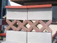 Декоративни БЛОКЧЕТА бетонни модел "ХИКС" за зидане на ограда