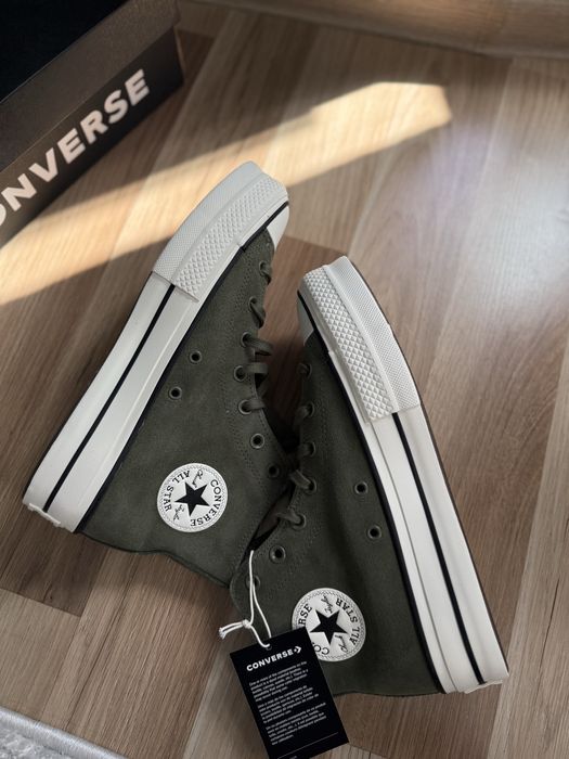 Converse Chuck Taylor All Star 70 suede kaki marimea 41 noi