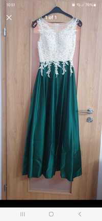 Rochie lunga verde