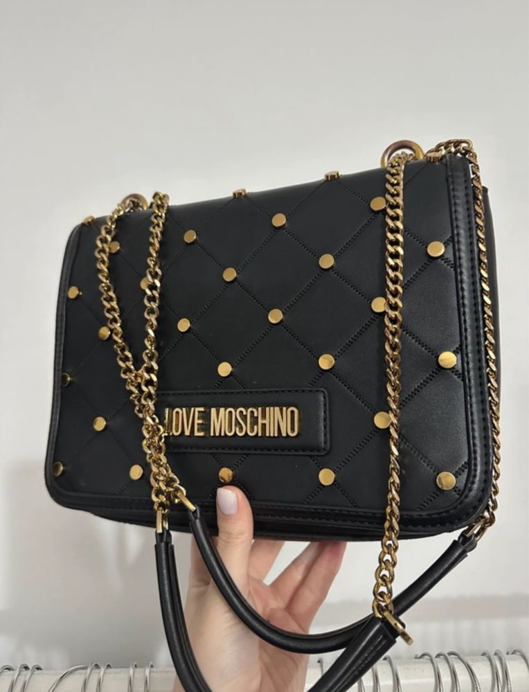 Geanta de umar Love Moschino originala piele vegana