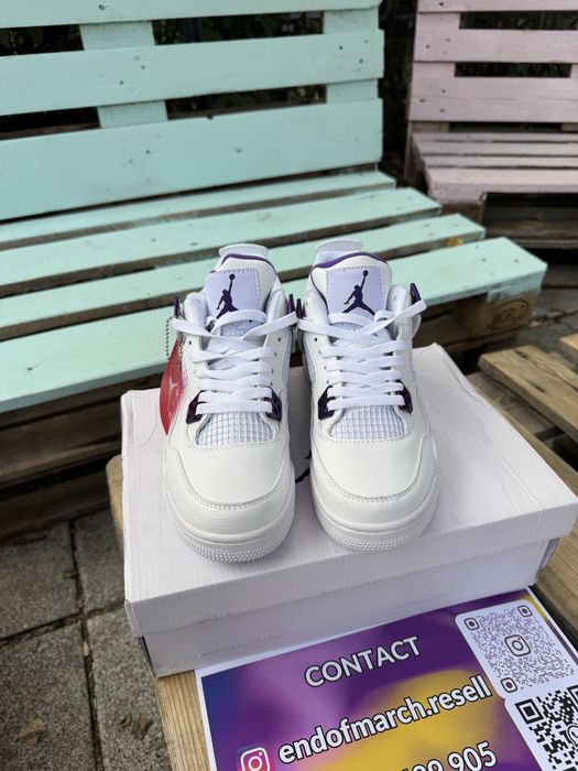 Nike Jordan 4 Metalic Purple (marimi:36,39,40,42,43)