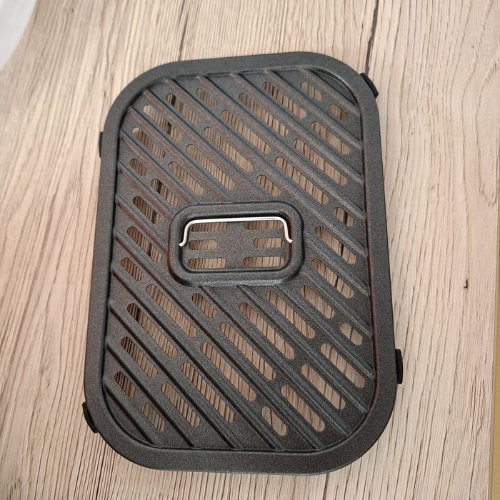 Air fryer Friteuza Morphy Richards 480020, 2 compartimente, panou tact