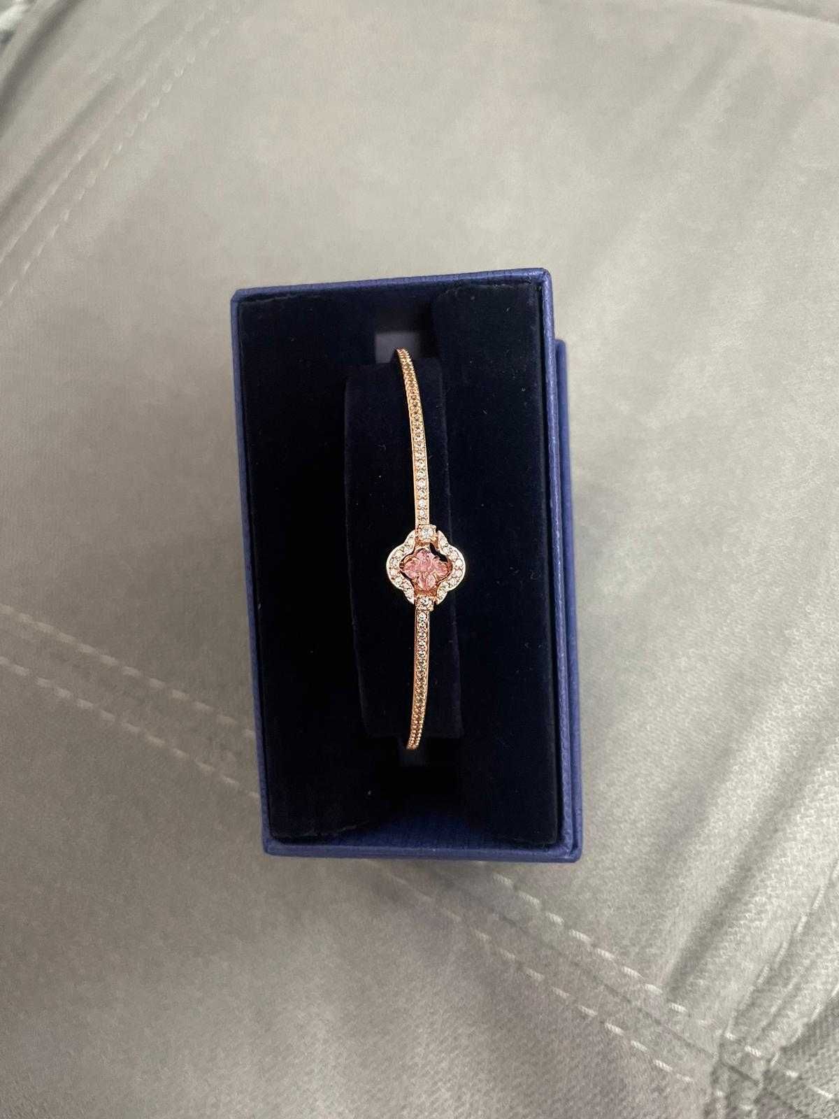 Bratara Swarovski Rose Gold