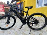 Bicicletă electrică semi-rigidă Rockrider MTB E-ST500 v3 27,5" Negru