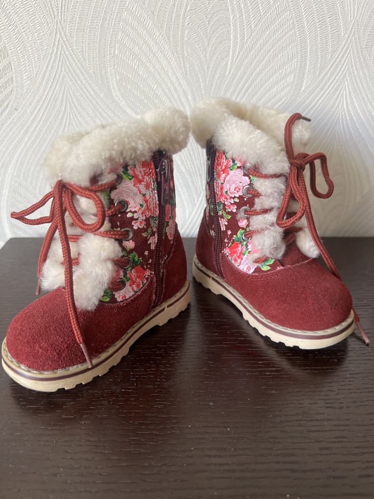 Детская зимняя обувь на девочку
