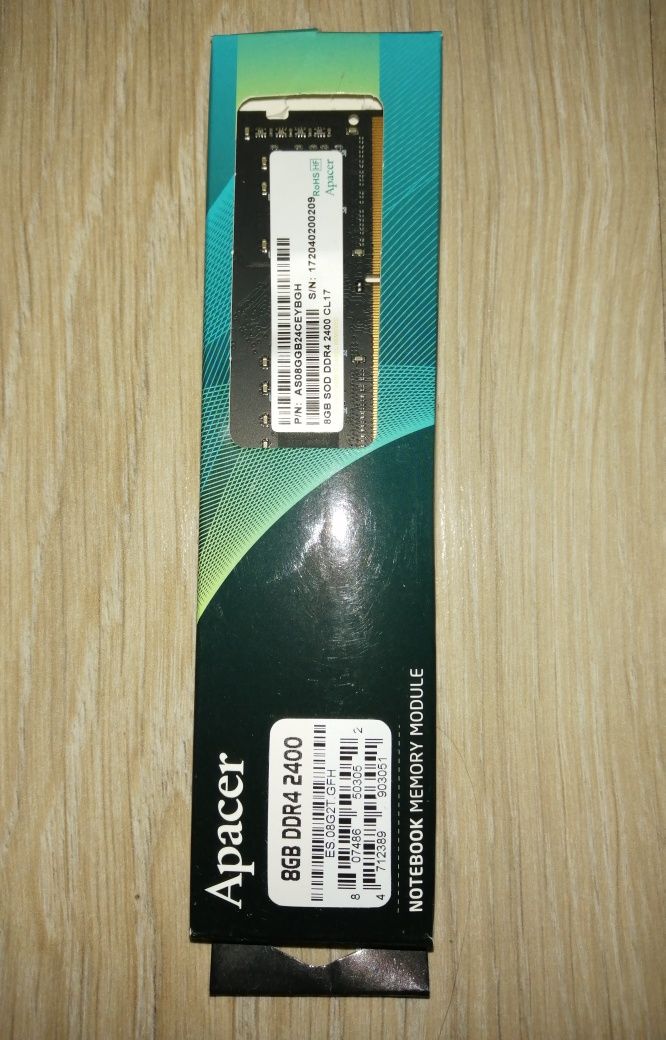 Оперативная память  DDR4  8GB
