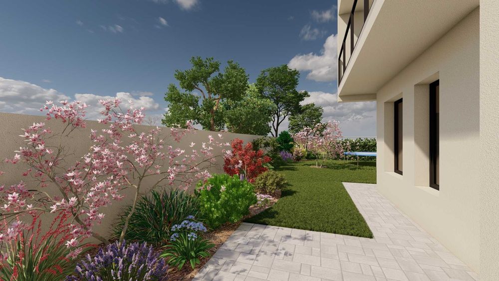 Proiectare grădină + simulare 3D & execuție completă