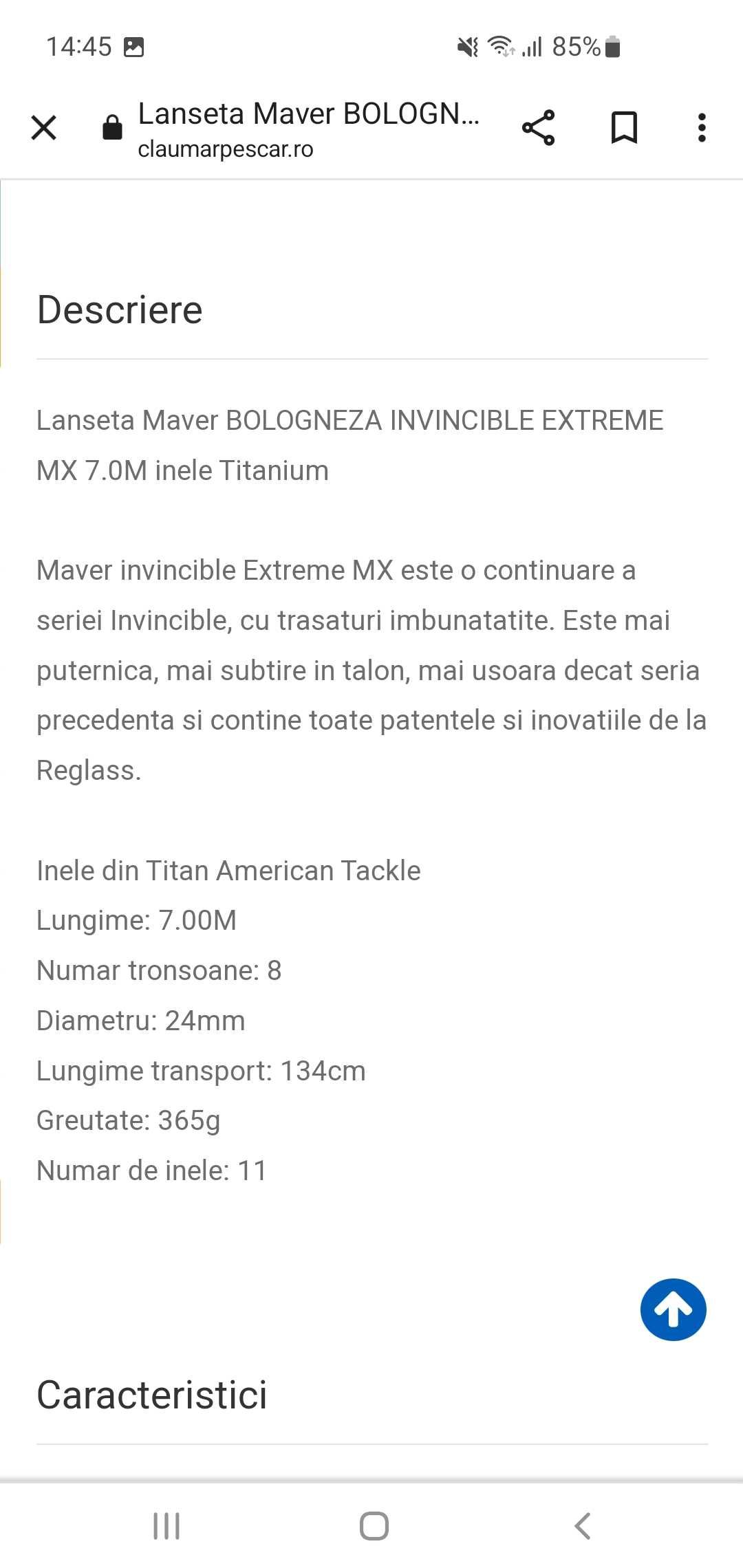 Maver Invincible Extreme 7 metri