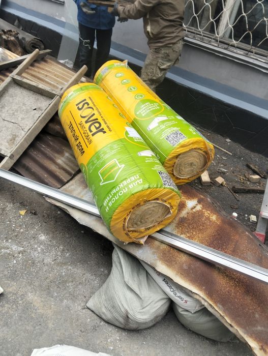 Рулонная минвата Изовер