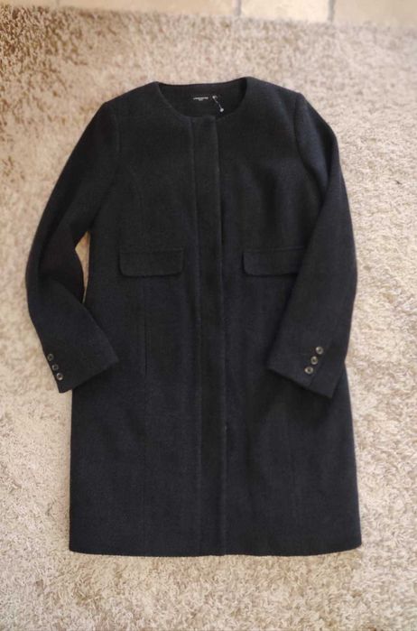 Стилно класическо палто LIEBESKIND Berlin, 100 процента вълна