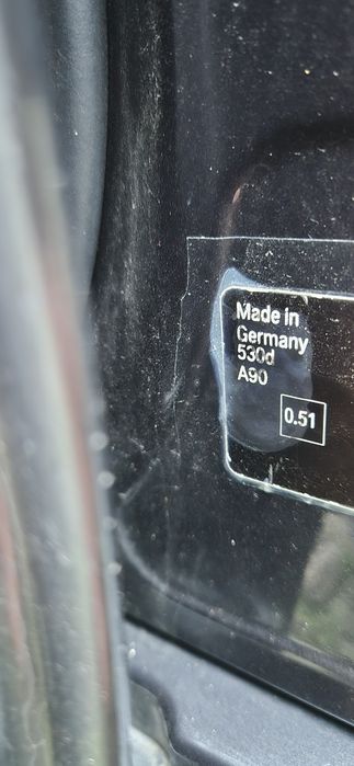 Haion /portbagaj bmw seria 5 f11 Soft closse 2012 cod culoare A90