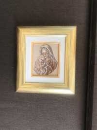 Продавам икона "Дева Мария" гоблен