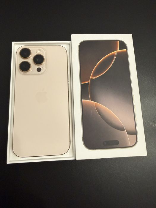 Iphone 16 Pro , 256 GB , Desert Titanium, impecabil ca nou !